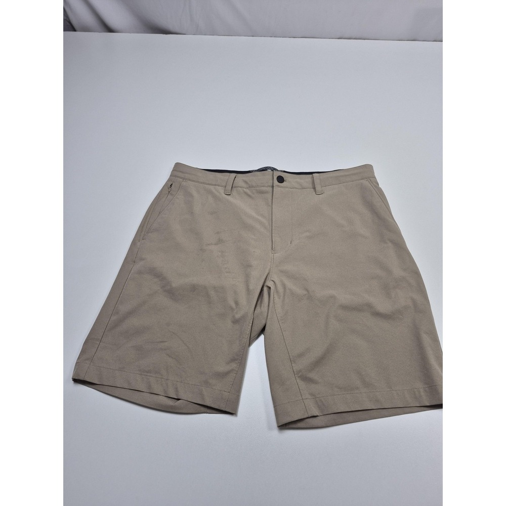 Proof Nomad Shorts Mens 32 Beige Chino Stretch Drawstring Huckberry FLAW